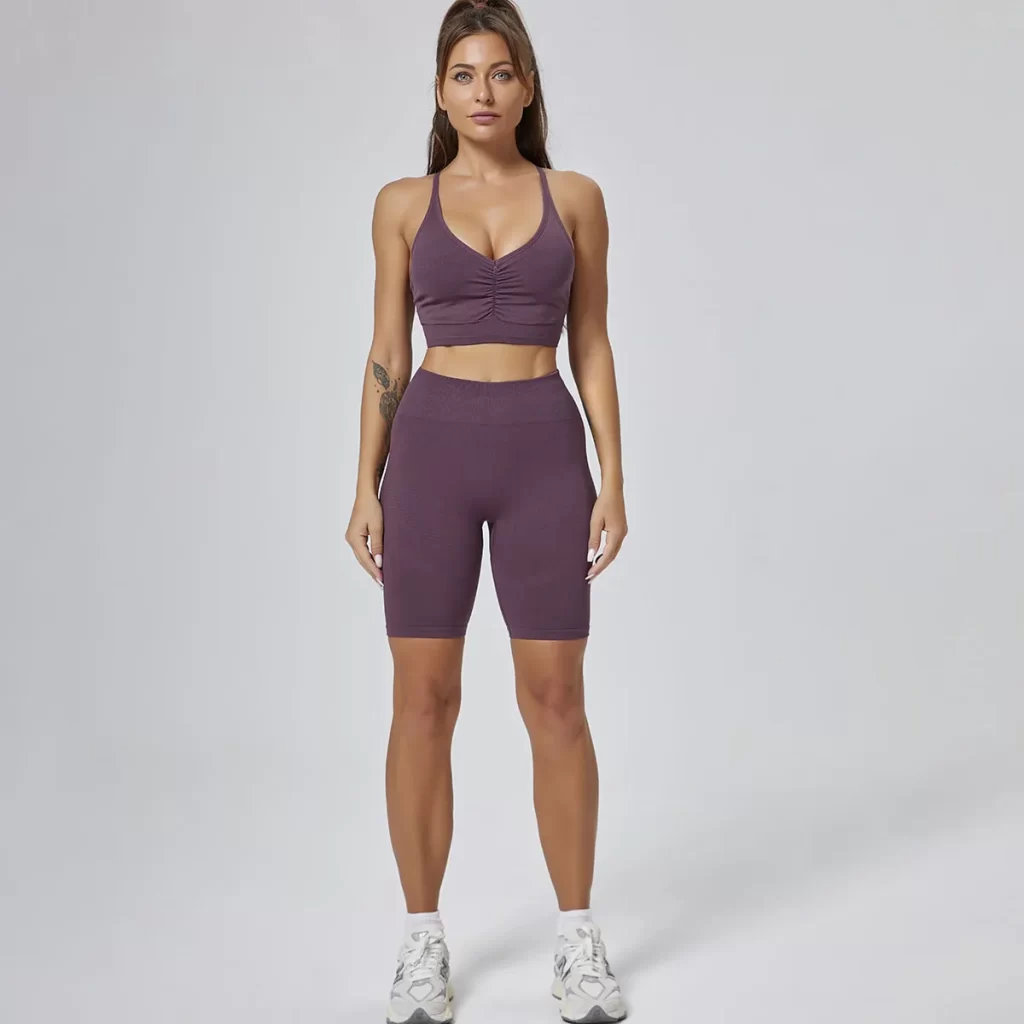 shorts manufacturer Workout Biker Shorts Seamless Tummy Control Fitness Shorts