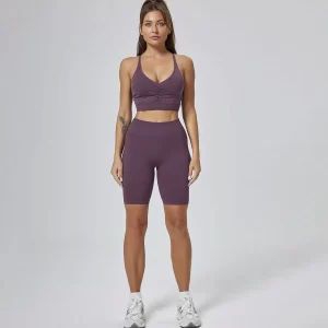 shorts manufacturer Workout Biker Shorts Seamless Tummy Control Fitness Shorts