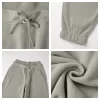 Custom Women's Winter Plush Gym Jogging Pants