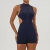 Workout One Piece Backless Jumpsuit Yoga Rompers