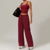 Yoga Apparel Manufacturers Women Crew Neck Tank Top china crop top cropped tank top