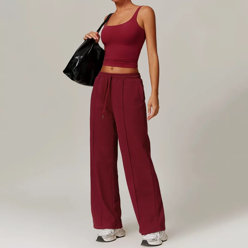 Yoga Apparel Manufacturers Women Crew Neck Tank Top china crop top cropped tank top