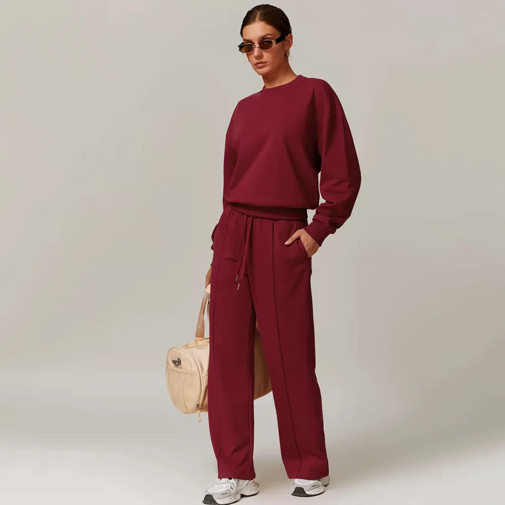 Long Sleeve Shirts Women Wholesale Crew Neck Pullover Top