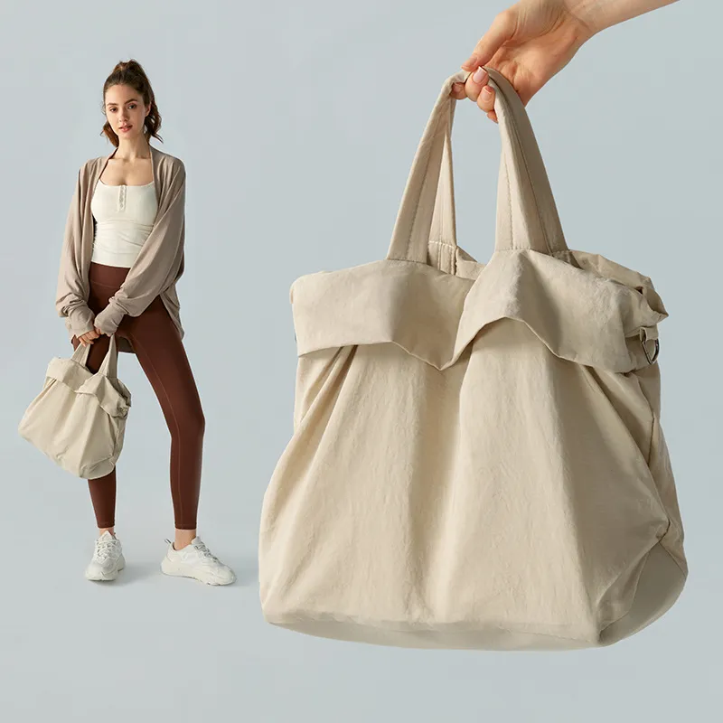 Nylon Workout Tote Bag Travel Shoulder Bags for Women
