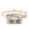 Workout Belt Bag Waterproof Clear Fanny Pack Clear Purse for Travel Workout Running Hiking