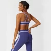 Contrasting Colors Sports Fitness Bra Spark Gym Apparel customized sports bras bra with wide straps