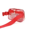 Workout Belt Bag Waterproof Clear Fanny Pack Clear Purse for Travel Workout Running Hiking