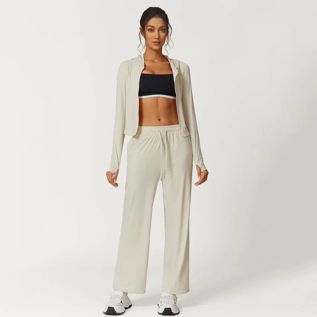 Women's Yoga Pants Custom Activewear Drawstring Trousers