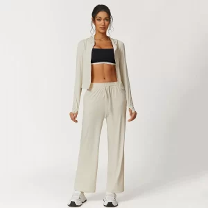 Women's Yoga Pants Custom Activewear Drawstring Trousers