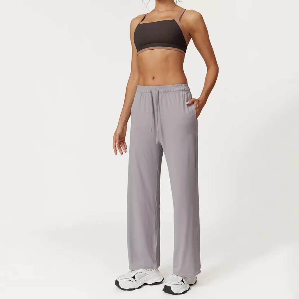 Women's Yoga Pants Custom Activewear Drawstring Trousers