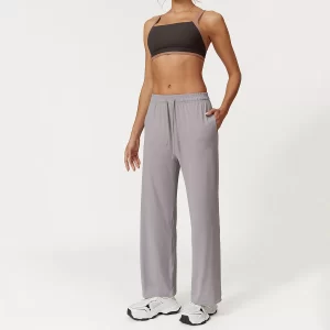 Women's Yoga Pants Custom Activewear Drawstring Trousers