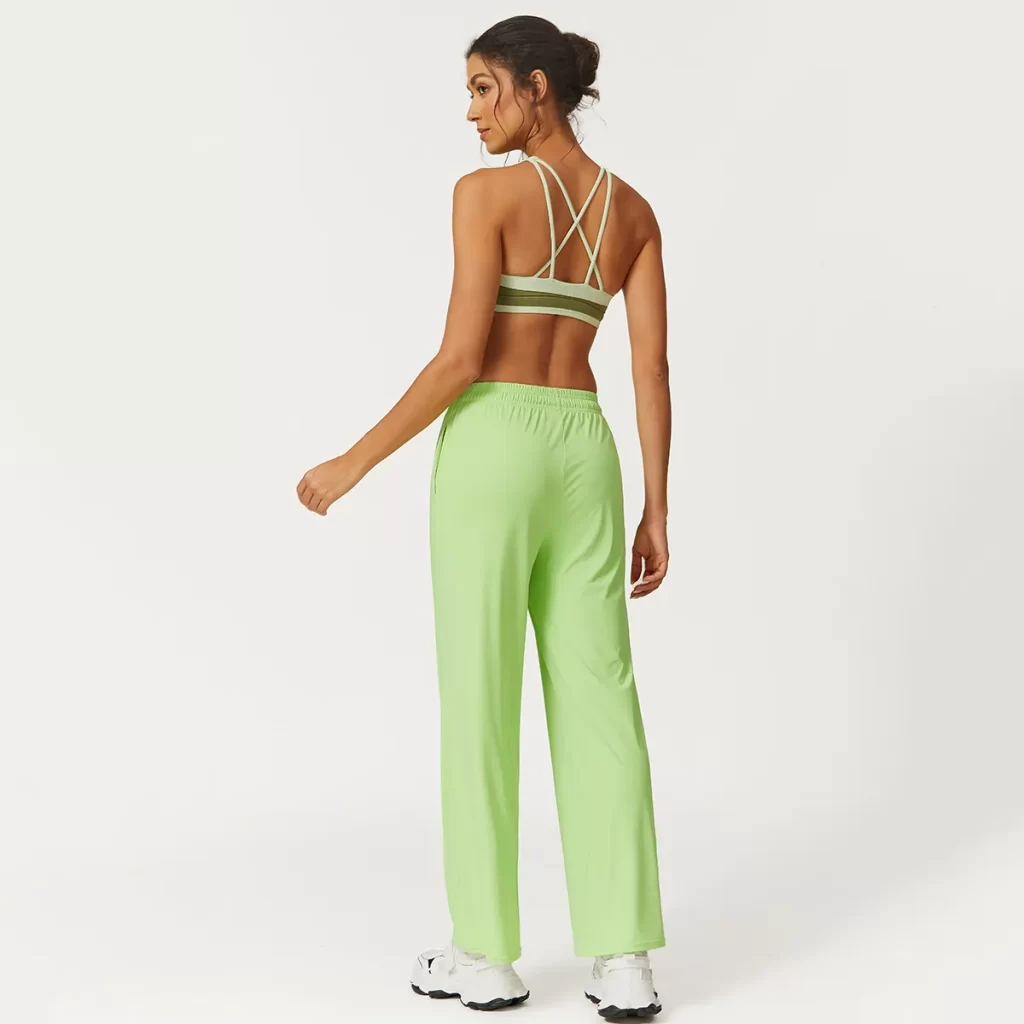 Women's Yoga Pants Custom Activewear Drawstring Trousers