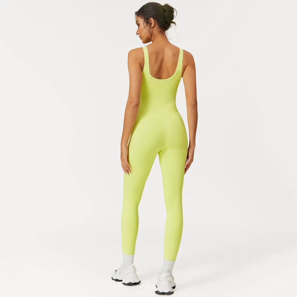 Custom Athletic Wear Women Yoga One Piece Jumpsuit