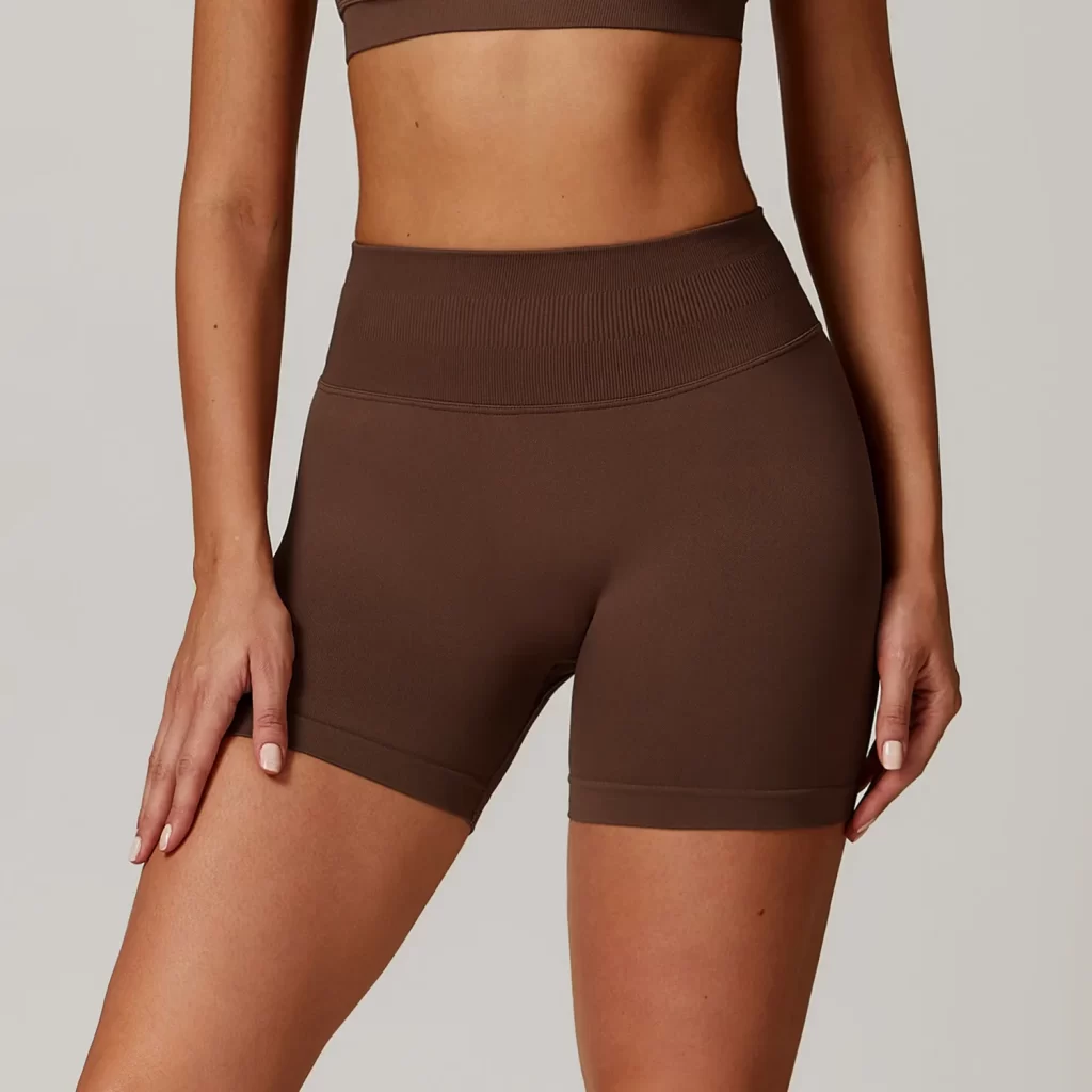 Seamless Gym Clothes Women Fitness High Waist Shorts shorts manufacturer