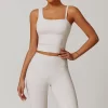 Camisole Tops with Built in Bra Workout Tank Tops for Women