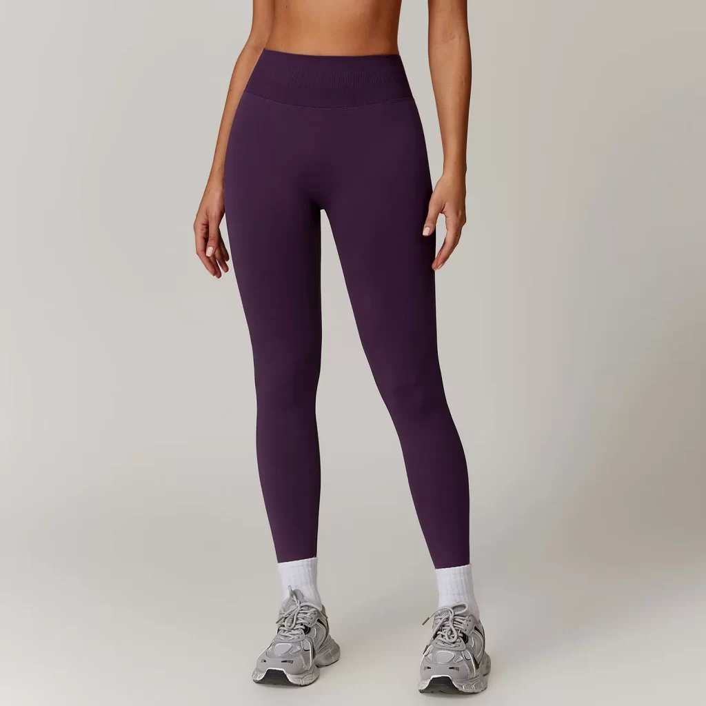 Athletic Apparel Suppliers Seamless High Waist Leggings yoga pants in colors tummy control leggings