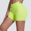 Elite Collection-V Elastic Waistband Fitness Shorts for Women Yoga Shorts Manufacturer