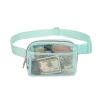 Workout Belt Bag Waterproof Clear Fanny Pack Clear Purse for Travel Workout Running Hiking