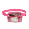 Workout Belt Bag Waterproof Clear Fanny Pack Clear Purse for Travel Workout Running Hiking