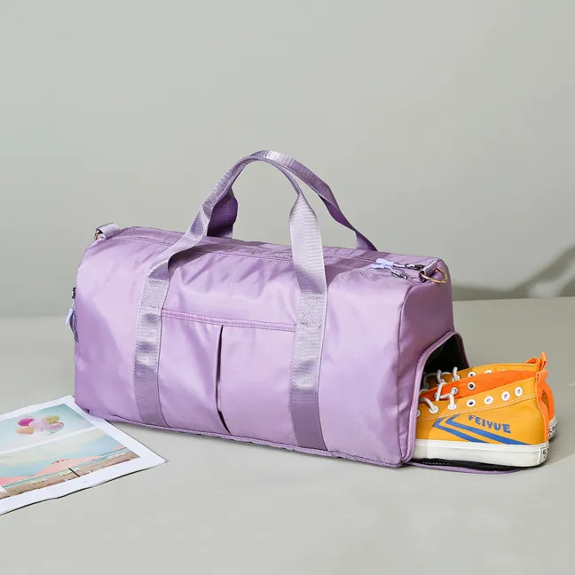 Dry-Wet Separation Large Capacity Gym Travel Duffel Bag