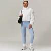 Women's Crop Short Jacket Cropped Lightweight Puffer Coat plus workout sets wholesale gym clothes spark gym