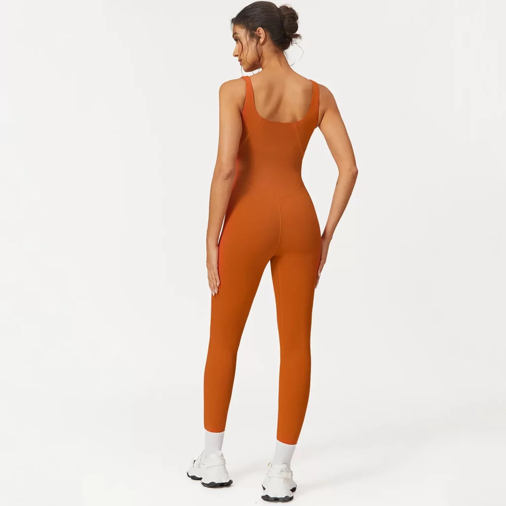Custom Athletic Wear Women Yoga One Piece Jumpsuit