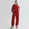 Women Pullover Top Custom Active Wear Manufacturers cropped hoodie blank yoga outfit sets