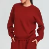 Women Pullover Top Custom Active Wear Manufacturers cropped hoodie blank yoga outfit sets