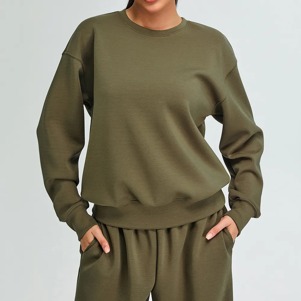 Women Pullover Top Custom Active Wear Manufacturers