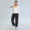 Full-Zip Sweatshirts for Women Modal Athletic Hoodie Set