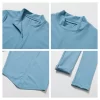 Women's Workout Jacket Lightweight Cropped Slim Fit Tops