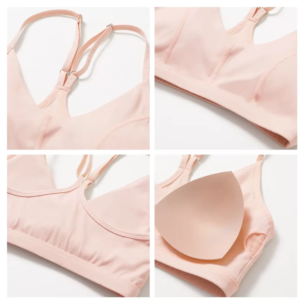 Custom Gym Bra Medium Impact Yoga Bra Crop Top
