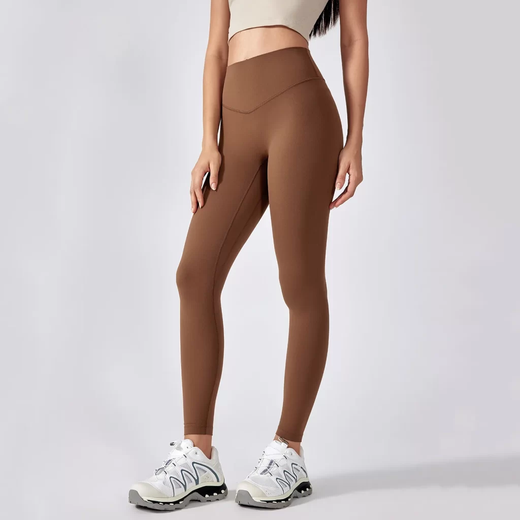 High Waisted Workout Leggings Tummy Control Soft Yoga Pants