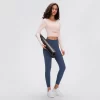 Women Yoga Crop Tops Long Sleeve Stretch Athletic Shirts wholesale fitness clothing bulk long sleeve t shirts