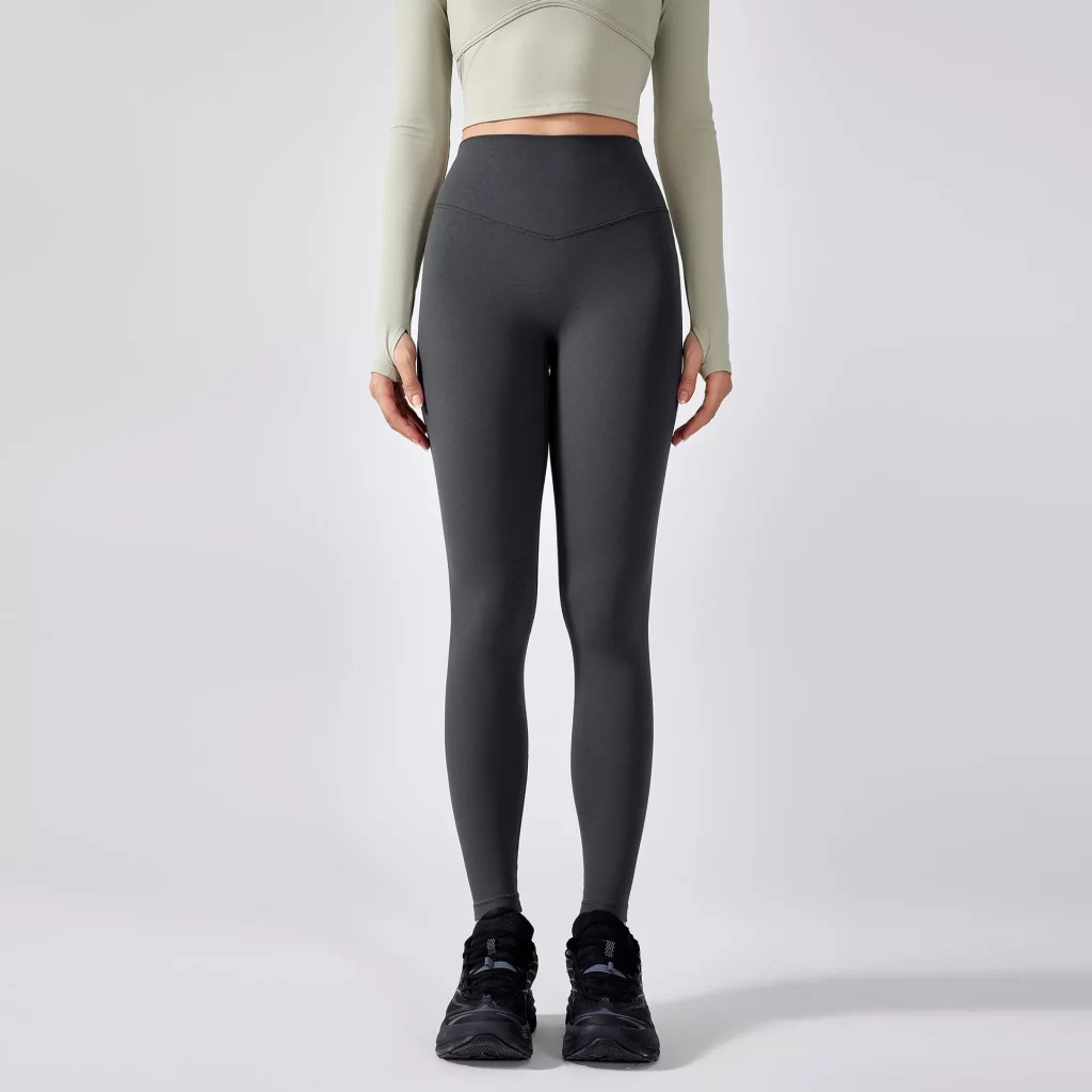 High Waisted Workout Leggings Tummy Control Soft Yoga Pants
