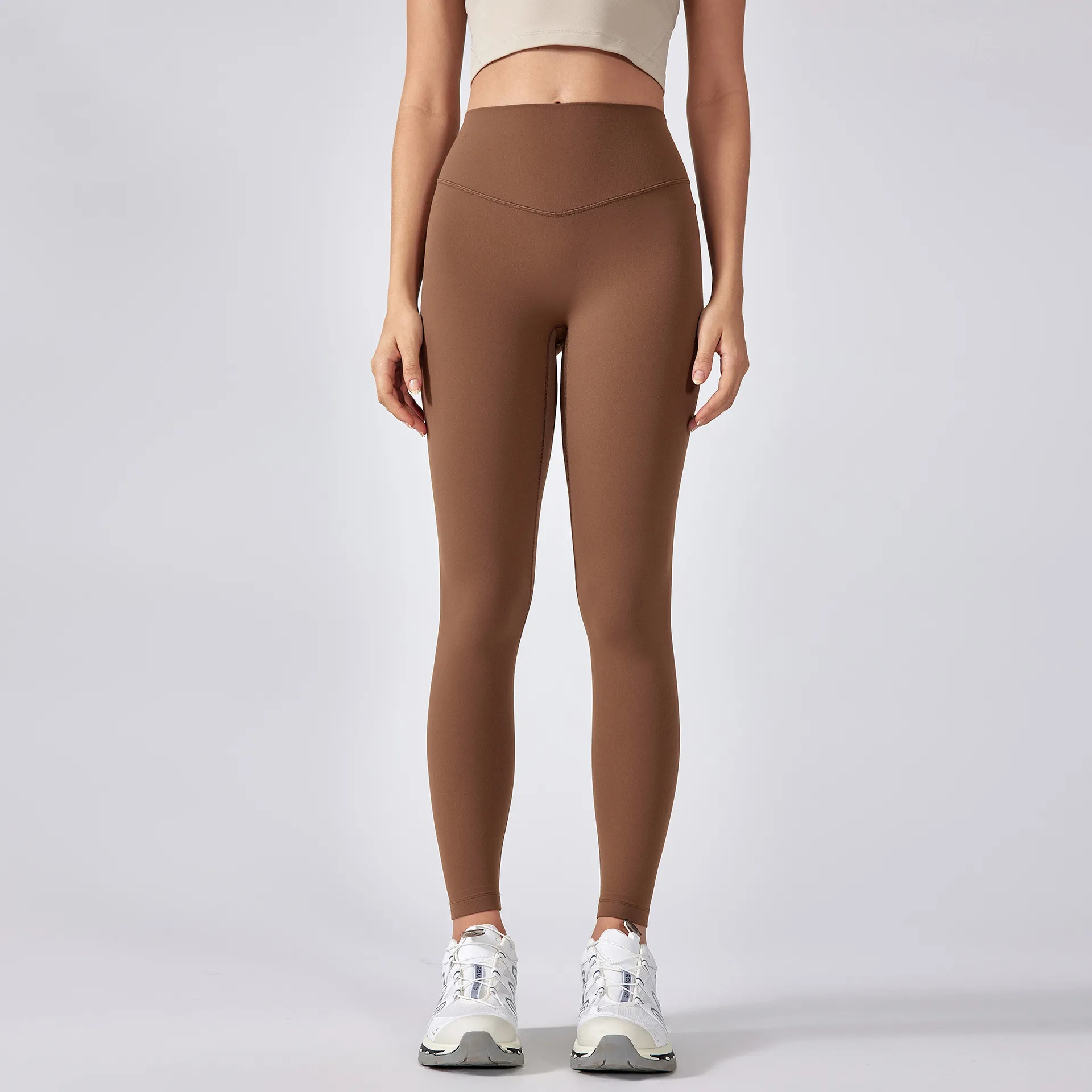 High Waisted Workout Leggings Tummy Control Soft Yoga Pants