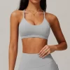 Custom Gym Bra Medium Impact Yoga Bra Crop Top