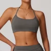 Sports Bra for Women with Adjustable Spaghetti Strap activewear clothing manufacturers custom gym wear