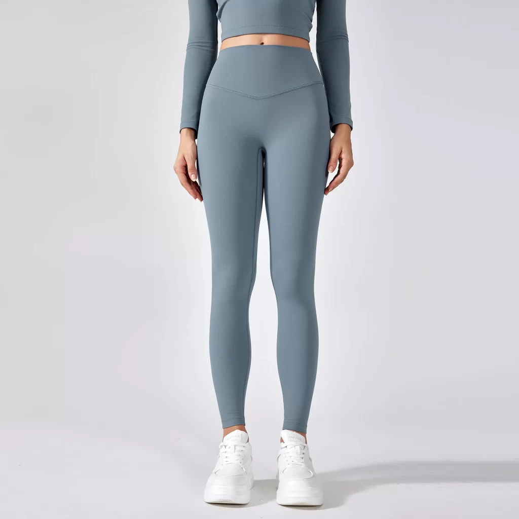 High Waisted Workout Leggings Tummy Control Soft Yoga Pants