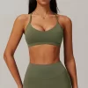 Custom Gym Bra Medium Impact Yoga Bra Crop Top