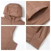Lightweight Puffer Vest with Hood Women Sleeveless Jacket