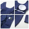 One Piece Athletic Wear Women Workout Backless Jumpsuit