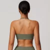 Sports Bra for Women with Adjustable Spaghetti Strap activewear clothing manufacturers custom gym wear