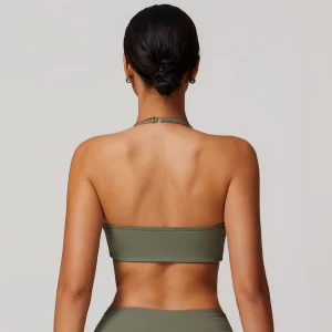 Sports Bra for Women with Adjustable Spaghetti Strap activewear clothing manufacturers custom gym wear