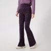 Fitness Flared Leggings Leopard Print Cute Yoga Pants