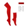 Slouch Socks Cotton Scrunch Knee High Long Socks