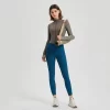 Slim Fit Sports Workout Active Top with Thumb Holes