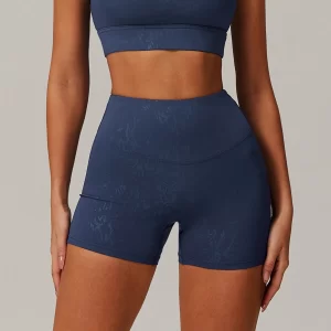 High Waist Tummy Control Running Yoga Shorts