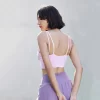 Women Yoga Outfit Double Straps Customized Sports Bra