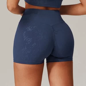 High Waist Tummy Control Running Yoga Shorts gym clothes manufacturers
